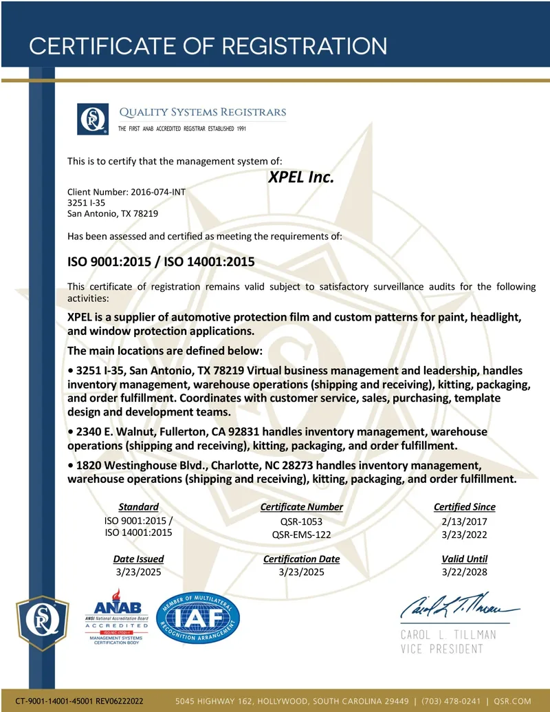 國際品質管理認證